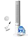MIDEA Ventilador Torre de 4 Velocidades con Control Remoto - Ventilador de Torre Silencioso con Oscilación 90º - Enfriador de Aire con Temporizador - Climatizador Frio Potente hasta 9 m - Fan