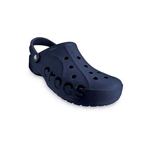Image of Crocs Baya Croslite Slip On Mens Casual Clogs (Black,7)
