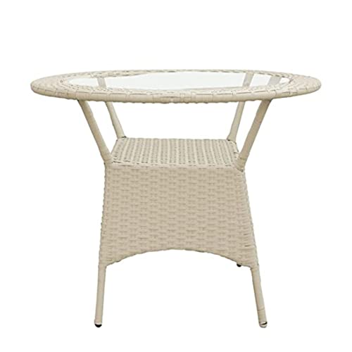 Image of Indiid Homes D-12 Patio Furniture Set - 4 Chairs + 1 Table | Indoor Outdoor Living Room, Garden, Balcony | Stylish Coffee Chair Table Set for Home Decor