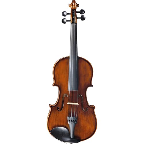 EKO – EBV‑A 1413 4/4 Violino con Dotazione, Kit Violino 4/4 Completo, Top Abete Massello, Fasce e Fondo Acero, Tastiera Ebano, Custodia e Accessori Inclusi