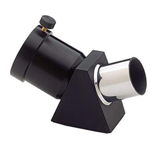 Espejo de Prisma de Metal 45 Grados para Ocular de Telescopio Astronómico de 1.25''
