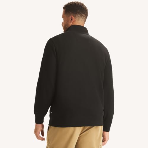 Image of Nautica Men's Big & Tall 1 /4 Zip Sweater