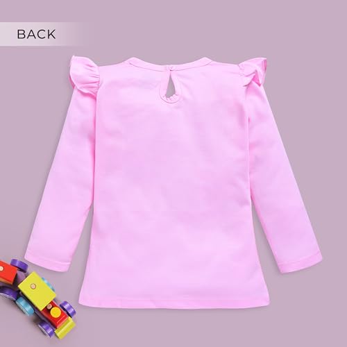 Image of LuvLap Baby Girls 100% Cotton Full Sleeve Girls Top, Pack of 02