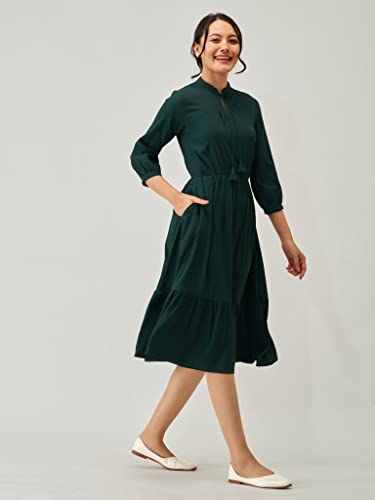 Image of AASK Women Fit and Flare Dress