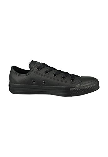 Converse Mandrini 135253C AS Ox in Pelle Nera Monocromatico Nero, Taglia:36.5