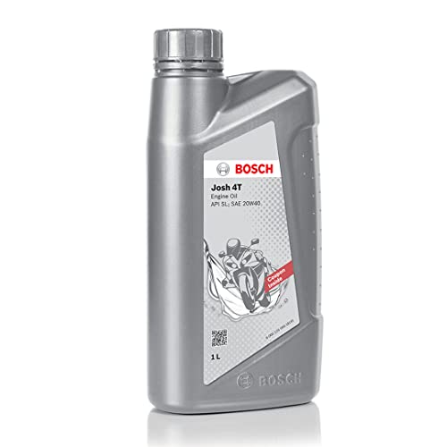 Image of Bosch Engine Oil | Josh 4T 20W 40 API SL for Motorcycle Bikes and Scooters, 1 Liter