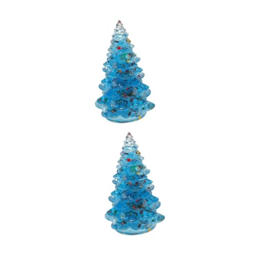 Sapin Époxy Cabilock Décoration Table Noël Maison Bureau Sans Gain - 2