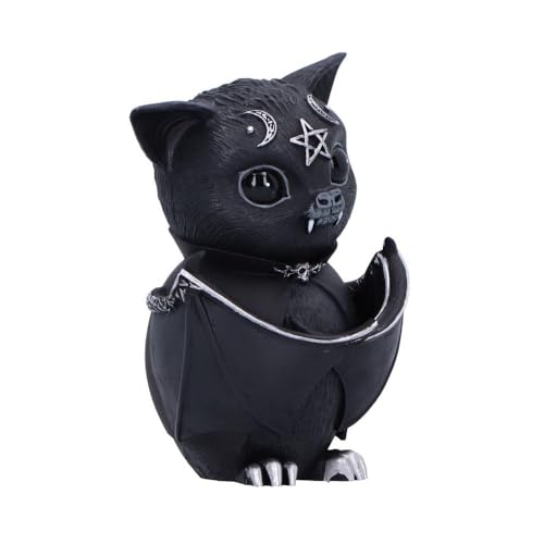 Estatua unisex Nemesis Now Belzebat de resina negra miniatura 3