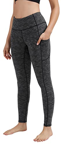 Image of Heathyoga Yoga Pants with Pockets Extra Soft Leggings with Pockets for Women Non See-Through High Waist Workout Leggings