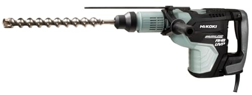 HiKOKI Bohr- & Meißelhammer DH45MEY (1500W, 12.2 J, Brushless, 45 mm Bohrleistung in Beton, SDS-max-Werkzeugaufnahme, Antivibrationssystem,...