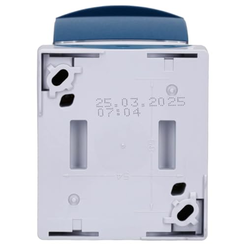 Busch-Jaeger 20 EWN-53 SCHUKO® Steckdose mit Klappdeckel und Beschriftungsfeld (Thermoplast) Grau ocean® (IP 44) 2CKA002083A0818