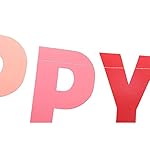 MEETINGU Happy Birthday Banner, Personalized Colorful Gradient Letters Banner, Rainbow Birthday Party Circle Dots Hanging Decorations for Kids Baby Adults Birthday Decorations Party Supplies - Image 3