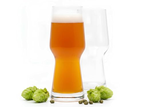 Burns Glass IPA Specialty Beer Glass 14.5 oz (Set of Two)