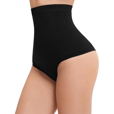 INNERSY High Waisted Tummy Control Thong Cover