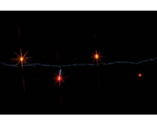 ジェフコム LEDルミネーション 連結タイプ LEDストリング 2.5m 赤×黄 SJ-E05-25RY