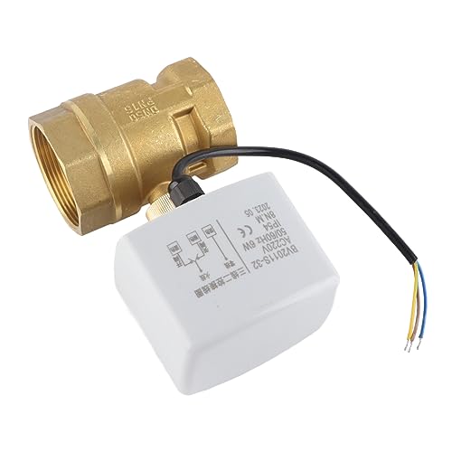 Válvula de bola motorizada contra fallos de flujo en calefacción central DN50 AC220V 4