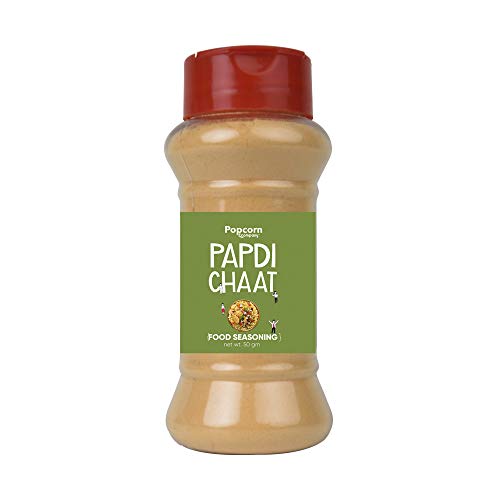 Image of Popcorn & Company Papdi Chaat Masala Instant Seasoning Mix | Premium Spices Blend | 100% Pure and Natural -60g