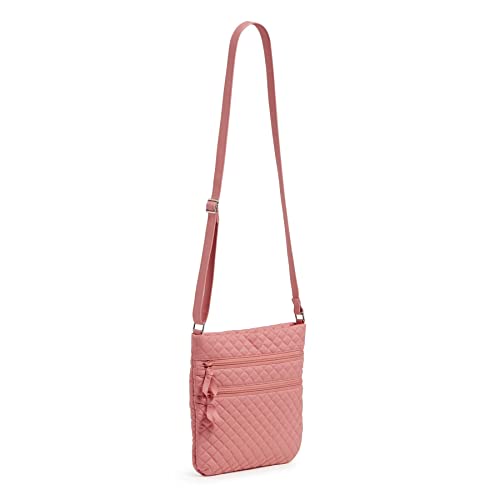 Image of Vera Bradley Women's Cotton Triple Zip Hipster Crossbody Purse