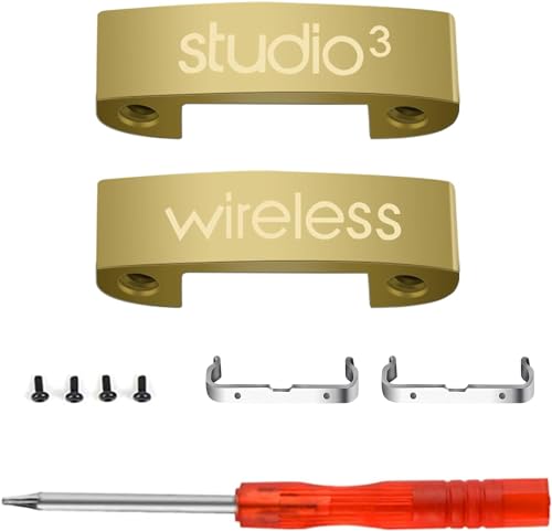 Connecteur de rechange en métal pour casque audio Beats Studio 3.0 - Doré