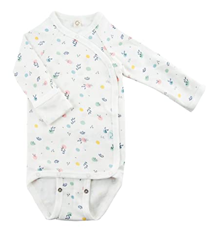 Body à emmailloter facile à mettre Popolini coton anti-irritation