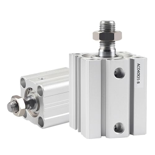 Vérin pneumatique double effet ACQ16 course 100mm sans aimant
