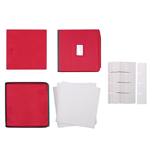 Elf Stor 83-DT5021 Christmas Box With Adjustable Dividers And Lid Ornaments Storage thumb #6