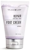 Valjean Labs Repair Foot Cream | Lactic Acid + Urea | Helps to Exfoliate and Soften Dry Feet and...