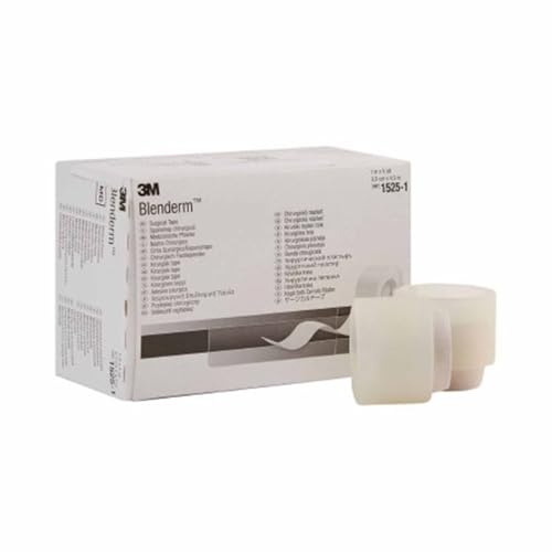 3M BLENDERM 1'x5Yd Clear Surgical Plastic / RC Airplane Hinge Tape 6-PACK 1525-1 LF Waterproof...
