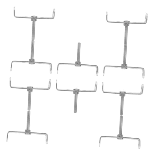 SUPVOX 10pcs Shaped Bicycle Rear Rack Connector for Mountain Bikes Easy Install Cargo Fitting Bracket Precision Fit Adapters for Enhanced Stability and Storage