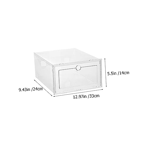 Boîte rangement chaussures transparente pour stopper le désordre - 3