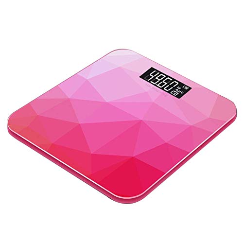 Waage,Personenwaage,HD-Display,Digitalwaage,mit hochpräzisen Sensoren,elektronische Waage,Weight Watchers,Waage(180 kg),# 1 langlebig