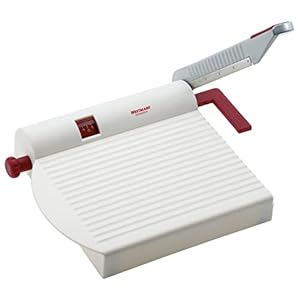 Westmark Kaassnijder met scherp mes, variabele snijdikte, roestvrij staal/aluminium/kunststof, Fromarex, wit/rood/zilver, 70002260