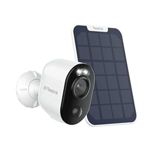 Reolink 4K Überwachungskamera Aussen Akku Argus 3 Ultra+Solarpanel, 2, 4/5GHz WiFi, Solar WLAN Kamera Outdoor mit Mensch/Auto/Tiererkennung, Farbnachtsicht, Kein Hub Erforderlich, Keine Monatsgebühr