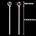BuLuBuLu Pink Crystal Scepter Women's Day Gifts Fairy Princess Wand Queen Scepter Fancy Magic Wands for Kids