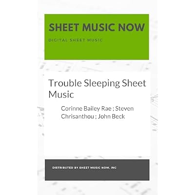 Trouble Sleeping Sheet Music