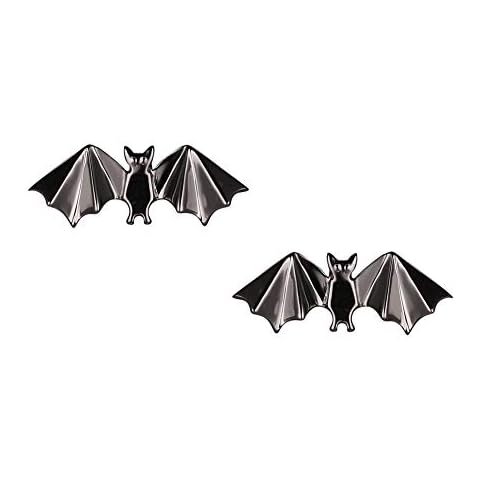 SA SILVERAGE Pendientes de plata de ley para hombres o mujeres frescos de animales de moda pendientes de Halloween Cover