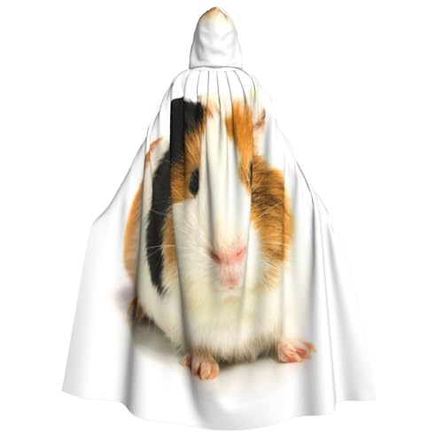 Cape à capuche cochon d'Inde adulte - Déguisement cosplay Halloween durable