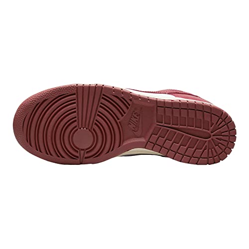 Nike Women Dunk Low Premium Team Red White Sail (us_Footwear_Size_System, Adult, Women, Numeric, Medium, Numeric_5)