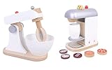 Perfektes Set unerlässlich in jeder Spielküche. Kaffeemaschine mit Kapseln im Set mit dem tollen Toaster aus Holz mit Zubehör. Mit schönen Spielfunktionen die die Fantasie anregen.