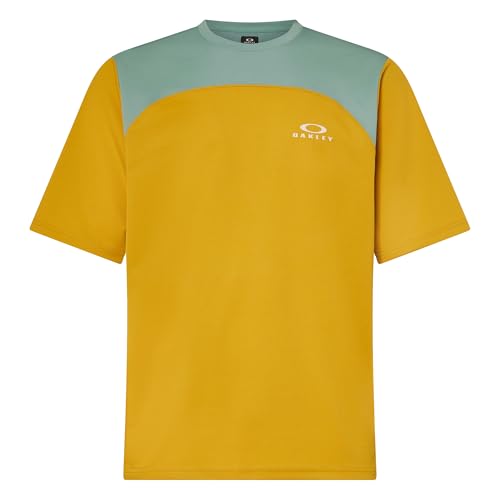 Oakley Mens Free Ride Short Sleeve Jersey, Sulfide, Medium - image 1