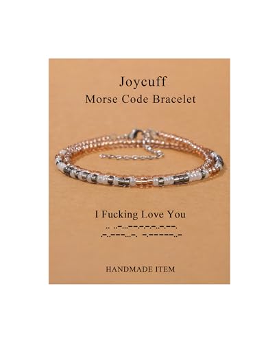 Image of JoycuFF ๐ ๐ผ๐ฟ๐๐ฒ ๐๐ผ๐ฑ๐ฒ ๐๐ฟ๐ฎ๐ฐ๐ฒ๐น๐ฒ๐๐ ๐ณ๐ผ๐ฟ ๐ช๐ผ๐บ๐ฒ๐ป Inspirational Gifts Beads Bracelets for Women Encouragement Birthday Gifts for Daughter Sister Niece Granddaughter Mom Best Friend
