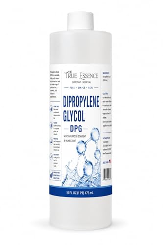 True Essence Everyday Escential Dipropylene Glycol DPG 16 fl oz Multi-Purpose Solvent & Humectant Fragrance Grade.