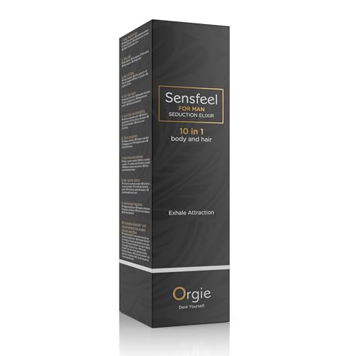Orgie Sensfel pour l'homme Phéromone Seduction Elixer 10 en 1 100 ml Transparent 100 ml