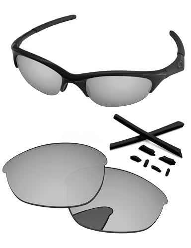 Image of Replacement Lenses & Rubber Kits for Oakley Half Jacket 60mm Sunglass - Precision Fit, UV Block & Impact Resistant