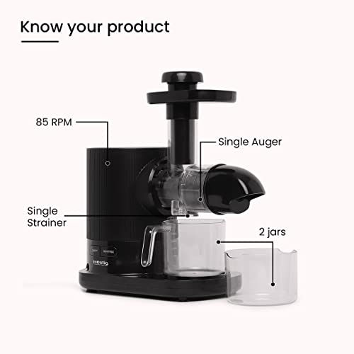 Image of HESTIA APPLIANCES Nutri-Max Cold Press Slow Juicer (Commercial Series) (Nutri-Vita (Horizontal))