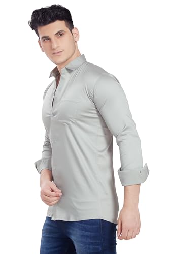 Image of DIVISIVE Men's Solid Slim Fit Shirt