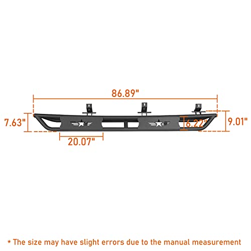 Estribos Tubulares V8 GOD para Jeep Gladiator JT 2020-2026 miniatura 7
