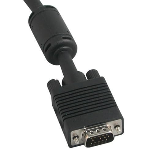 Pro Series VGA Monitor Cable, HD15 UXGA Male to Male, 50 ft, Black, 28016