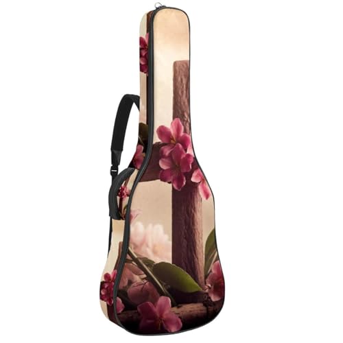 Sac à dos pour guitare acoustique étanche idéal pour les répétitions et trajets