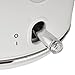 Haden Dorset 1.7 Liter Stainless Steel Electric Kettle, Hot Water Kettle with 360-Degree Base and Auto Shutoff, Ivory & Chrome